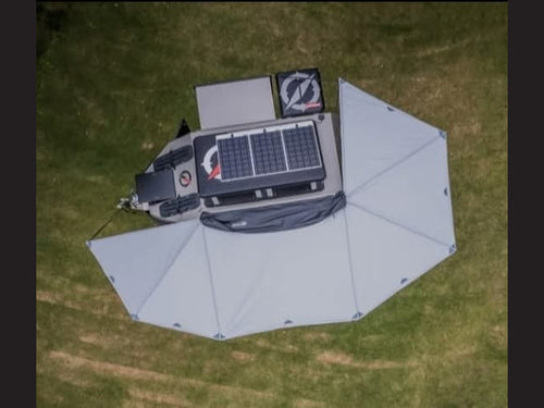 270 Degree 6 Arm Swing Awning